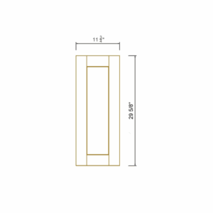 Natural Wood - Wall Decorative Panel 30"