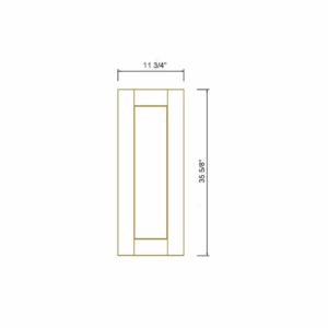 Natural Wood - Wall Decorative Panel 36"