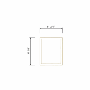 18" H Wall Deco Door Panel 12