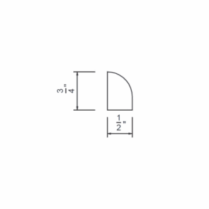 Quarter Round Molding