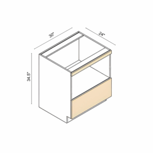 Microwave Base 30"